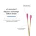 Shop The Humble Co. Natural Bamboo Cotton Swabs - 600 Eco-Friendly & Sustainable Violet Swabs for Ears Make-up Pet Care & Cleaning - Buy Online on SooperMarket.com