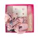 Jazzie Hot Pink Valentine's Day Surprise Mystery Boxes For Girls - Hair Scrunchie - Lip Gloss - Earrings - Mystery Makeup Box - Valentines Gifts For Her