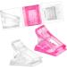Mikinona 96 Pcs Nail Clip Acrylic Nail Tips Clips Manicure Diy Equipment Manicure Kits Chip Bag Finger Nail Extension Clips Nails Kits Nail Gel Manicure Tool Plastic Heavy Mold Clamp White 1 count (Pack of 1) White Pinkx8pcs - Buy Online on SooperMarket.com