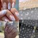 Stylish 3D Metallic Nail Art Stickers - Silver Moon Star & Snake Designs - Luxury Self-Adhesive Decals for DIY Manicure Decoration - Buy Online on SooperMarket.com