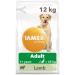 IAMS Complete Dry Dog Food for Adult 1+ Large Breeds with Lamb 12 kg Lamb 12 kg (Pack of 1)