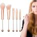 Makeup Brush Set for Women Beaded Rose Gold DIY Faux Fiber Make Up Brushes for Eyeshadow Concealer Eyebrow Foundation Contour Makeup Supplies - Buy Online on SooperMarket.com