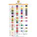 New brothreads Polyester Embroidery Machine Thread - 32 Color Pack - 5000M Spools - for All Embroidery Machines - Includes 1 Black and 1 White - Buy Online on SooperMarket.com