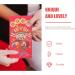 ABOOFAN 24pcs God of Wealth Red Envelope Bag Rabbit Year Envelope Chinese New Year Red Envelope Lucky Money Envelopes Bunny Red Envelopes See Spring Bao Paper Zodiac Bag Chinese Style - Buy Online on SooperMarket.com