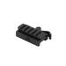 Monstrum Tactical Low Profile Picatinny Riser Mount with Quick Release, for Red Dots, Scopes, and Optics (0.5 inch H x 2.5 inch L)