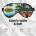 Lake with Boats Canoes Eye Mask | Soft Breathable Travel Sleep Patch for Relaxation - Buy Online on SooperMarket.com