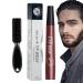 Bartstift filler |Waterproof hair base pencil-long-lasting covering hair base pencil beard filler for beard-make-up natural finish male mustach repair aznever red-brown