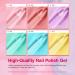 AUBSS Pastel Gel Nail Polish Set - 6 Summer Colors - Soak Off LED Kit for Women - Buy Online on SooperMarket.com