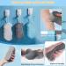 Super Soft Exfoliating Bath Sponge 3Pcs Set - Gentle Dead Skin Remover for Adults, Children, and Pregnant Women - Buy Online on SooperMarket.com