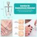 Jupeli Professional Toenail Clip Set - Sharp Stainless Steel Nail Clippers for Thick & Ingrown Nails 8PC Pedicure & Manicure Kit with Nail Scissors Shapers & Files - Perfect Foot Care Solution - Buy Online on SooperMarket.com
