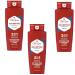 Old Spice High Endurance Hair & Body Wash 18 oz (Pack of 3) Crisp 18 Fl Oz (Pack of 3)