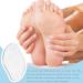 Manual Foot File | Manual Transparent Foot File Portable Foot Care Tools User-Friendly Callus Shaver for Wet & Dry Skin Mango - Buy Online on SooperMarket.com