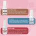 Dipping Powder Liquid Set Nail Dip Powder Liquid with 15ml 2 in 1 Base & Top Coat Activator and Brush Saver for Dip Powder Starter Kit No UV/LED Nail Art Manicure for Home DIY Salon - Buy Online on SooperMarket.com