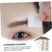 Baluue 30 Pcs Eyebrow Stickers Brown Eyebrow Sticker Makeup Stickers Brown Eyebrow Tattoos Eyebrows Soy Ink - Buy Online on SooperMarket.com