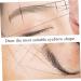 Gogogmee Ink Pattern Embroidery Thread Ruler Brows Eyebrow Mapping Thread Brow Stencil Brow Ruler Draw a Line - Buy Online on SooperMarket.com