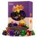 Chiwava 1.6'' Mylar Balls Cat Toy Shiny Crinkle Ball Kitten Crackle Lightweight Play Assorted Color Asssoreted Color 45PCS