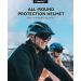 FUNWICT Adult Bike Helmet with Visor, Goggles & Rechargeable Rear Light Black Pink, L 57-61 cm - Buy Online on SooperMarket.com