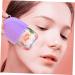 Beauty Face Ice Tray & Icing Roller - Silicone Face Massage Tool for Radiant Skin - 13x6.5x5.5CM - Violet - Buy Online on SooperMarket.com