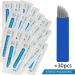 30Pcs Disposable Microblading Needles - Lip & Eyebrow Tattooing | Single Use Only (18 Needle) - Blue - Buy Online on SooperMarket.com