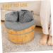 FOYTOKI Thermal Insulation Foot Bath Cover Foot Soaking Dual Basin Cover Foot Bath Bucket Cover Foot Bucket Protectors Sauna Foot Bath Accessory Foot Tub Cover Foot Soak Bucket Cover - Buy Online on SooperMarket.com