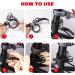 WINOMO 28.6mm Quick Release Bicycle Seat Clamp - Aluminum Alloy Road MTB Cycling Bike Seatpost Clamp in Black - Buy Online on SooperMarket.com