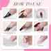 28g Acrylic Nail French Manicure Powder - White Clear Red Nude Professional Acrylic Nail System - HJ-NAP017-No.10 - Buy Online on SooperMarket.com