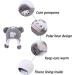 LANGZHEN Toddler Winter Hat Earflap Knit Cap for Baby Boys Girls 6-12 Months - Polar Bear Grey - Buy Online on SooperMarket.com