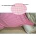 Cool Combed Cotton Dog Shirt for Medium-Sized Dogs | Sychien Striped Pink & Gray T-Shirt for French Bulldogs - Buy Online on SooperMarket.com