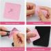 Pink Lint Free Nail Wipes - 1080 PCS | Super Absorbent | Soft Non-Woven | Disposable Nail Polish Remover - Ideal for Eyelash Extensions, Acrylic Nails, and Polish Cleansing - Buy Online on SooperMarket.com