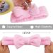 Ondder 8 Pack Spa Headbands for Women - Facial Bowknot Headbands for Skincare, Makeup, and Shower - Fluffy Hair Bands for Girls - Buy Online on SooperMarket.com