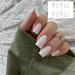 Ruarby 24x/Box Full Cover False Nails French Tip False Nails White French Press On Nails Artificial Nails Manicures Supplies - Buy Online on SooperMarket.com