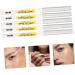 Healeved 25 Pcs White Lying Silkworm Pen Eye Shadow Makeup Cosmetics White Eyeliner Makeup Eyeliner Abs - Buy Online on SooperMarket.com