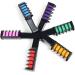 Kalolary Metallic Glitter Hair Chalk Set - Temporary Dye for All Hair Colors - Ideal for Halloween & Cosplay - 6 Colors - Buy Online on SooperMarket.com