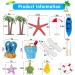 Beach Chair Umbrella Cake Decoration  15Pieces Summer Ocean Cake Toppers  Tropical Hawaiian Aloha Luau Theme Party Decorations Supplies for Pool Party Birthday Wedding Baby Shower - Buy Online on SooperMarket.com