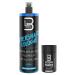 L3 Level 3 After Shave Spray Cologne - Softens Skin - Refreshes and Relieves Face and Skin - Styling Powder Included Aqua