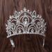 Eseres Tall Pageant Tiaras - Elegant Rhinestone Crown for Women with Combs - Buy Online on SooperMarket.com