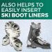 Premium Ski Shoe Puller | Ultimate Boot Horn for Skiing & Snowboarding | Alleviates Foot Pain & Eases Boot Insertion for All Ski Boots - Buy Online on SooperMarket.com