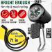 Ebike Headlight for Night Riding - Waterproof LED Bike Headlight for Road and Mountain Cycling - Universal Connector for 6V-60V Electric Bicycles - Buy Online on SooperMarket.com