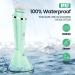4 in 1 Facial Cleansing Brush - Electric Face Spin Brush with 4 Replacement Heads for Cleaning Exfoliating Massaging (Green) - Buy Online on SooperMarket.com