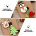ABOOFAN 8 Sets Christmas Suit Hairpin Christmas Hair Grips Hairpin for Xmas Santa Hair Clips Elk Santa Hair Barrettes Xmas Hair Women s Suits Christmas Hair Clip Cloth Bobby Child Antlers - Buy Online on SooperMarket.com
