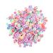 Healeved 1000pcs Nail Beauty Accessories Butterfly Clay Bead Decked Fruit Slices Nail Decorations for Nail Art Polymer Clay Slices for Nail Claeys Cell Phone Accessories Manicure Tool