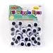 Charles Leonard 15mm Black Wiggle Eyes - 50/Bag | Creative Arts (64515) - Buy Online on SooperMarket.com