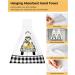 Farmhouse Gnome Honeybee on Truck Country Plaid Hand Towels - Set of 2 | Absorbent Kitchen and Bathroom Towels | Durable Hanging Washing Cloths for Home Cleaning Decor - Buy Online on SooperMarket.com