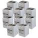10pc Exell 266 Alkaline 9V Battery NEDA 1605 PP7 6F90