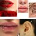 JIESIBAO 100PCS Piercing Kit - 12G 14G 16G Needles & Clamps for Nose Septum Belly Button Lip Tongue Eyebrow Cartilage & More - Professional Piercing Tools - Fast International Shipping - Buy Online on SooperMarket.com
