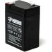 Buy ELB-0604 6V 4.5AH SLA Batteries - 5 Pack for Exit Sign Emergency Lights | International Shipping Available - Buy Online on SooperMarket.com