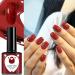 Red Gel Nail Polish Set Glitter Dark Red Burgundy Cherry Red Gel Polish Sets Soak Off LED/UV Lamp Manicure Long Lasting Nail Varnish Kit for Christmas Women Nail Art Salon DIY Home - Buy Online on SooperMarket.com