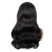 MapofBeauty 24 Synthetic Curly Hair Headband Wig - Long Heat Resistant Style (Black) - Buy Online on SooperMarket.com