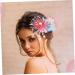 Gogogmee Flower Hairpin Flower Hairclip Sea Star Hair Pins Plumeria Flower Hair Clips Mermaid Hair Clips for Beach Hair Clip Hair Accessories for Cute Hair Accessories Fabric - Buy Online on SooperMarket.com