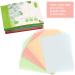 400 Sheets Oil Absorbing Tissues - Soft Blotting Paper for Oily Skin and Travel - 4 Colors (Pink, Brown, Blue, Green) - Buy Online on SooperMarket.com